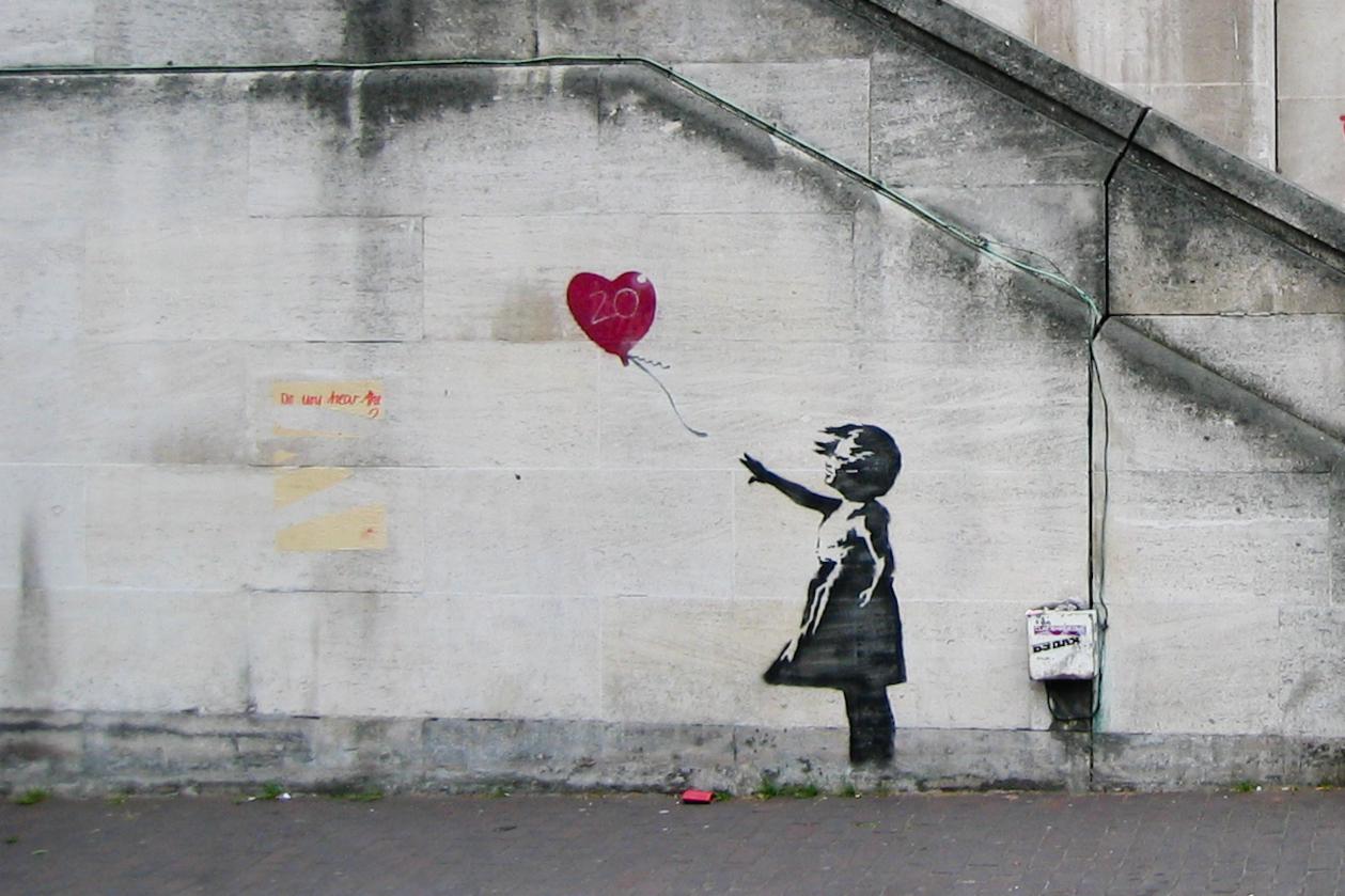 Banksy Balloon Girl London