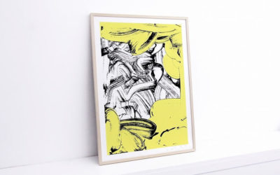 New Print Release by Pablo Tomek ‘Yellow Sponge’