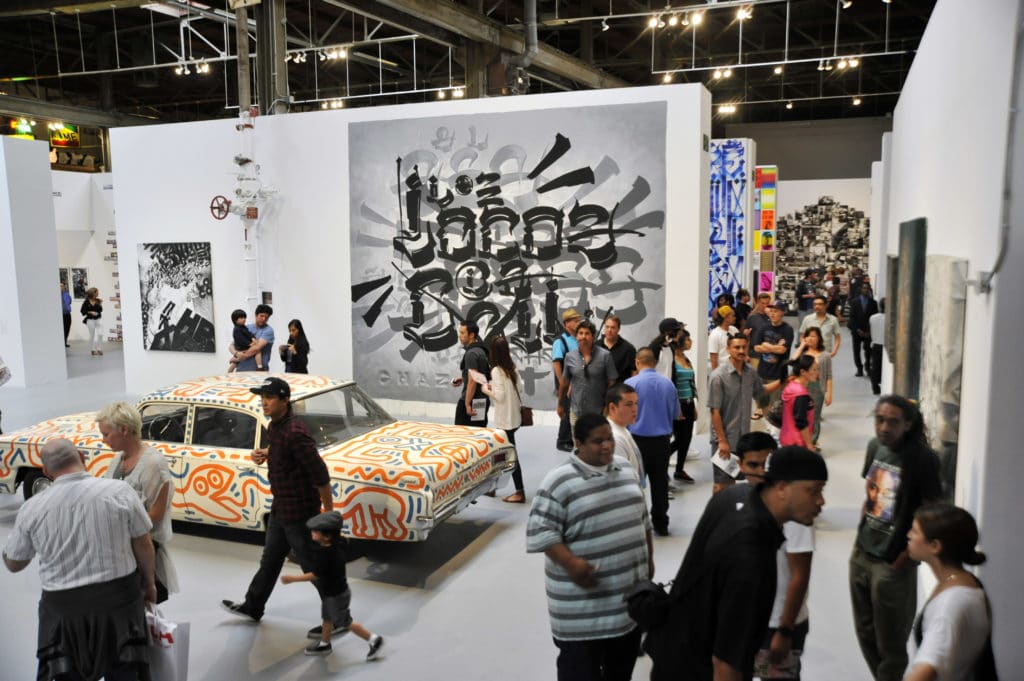 Installation view, Art in the Streets, curated by Jeffrey Deitch, The Museum of Contemporary Art 